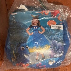 Disguise Finding Dory Kids Costume - Blue and Yellow, 4-6 years old